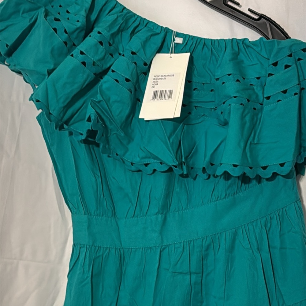 Aqua Rodo Blouse - Picture 3 of 9